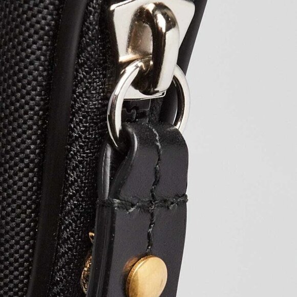 Gucci Black Nylon Butterfly L'Aveugle Par Amour Zip Pouch - Picture 9 of 10